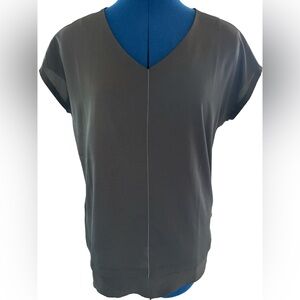 Chicos black knit top size 0